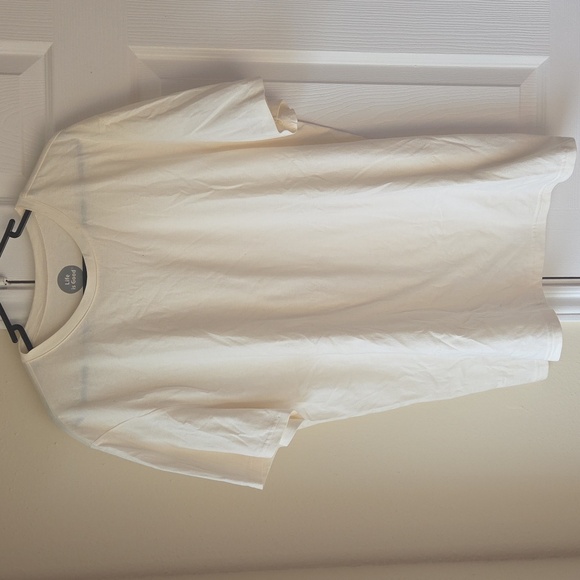 Life is Good Shirt L Men's TShirt Sleep Short Sleeves Off White 100% Cotton - Picture 1 of 4